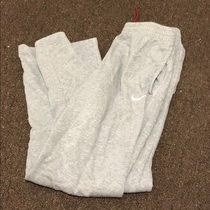 Grey nike sweatpants